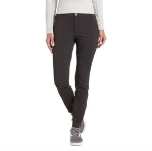 Kuhl Women’s Size 12 Innovair Skinny Pants Activewear Hiking Trousers In Black